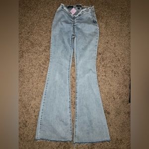 Wild fable mid rise flare pull on jeans